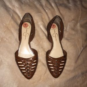 Yet another pair of tan flats :)